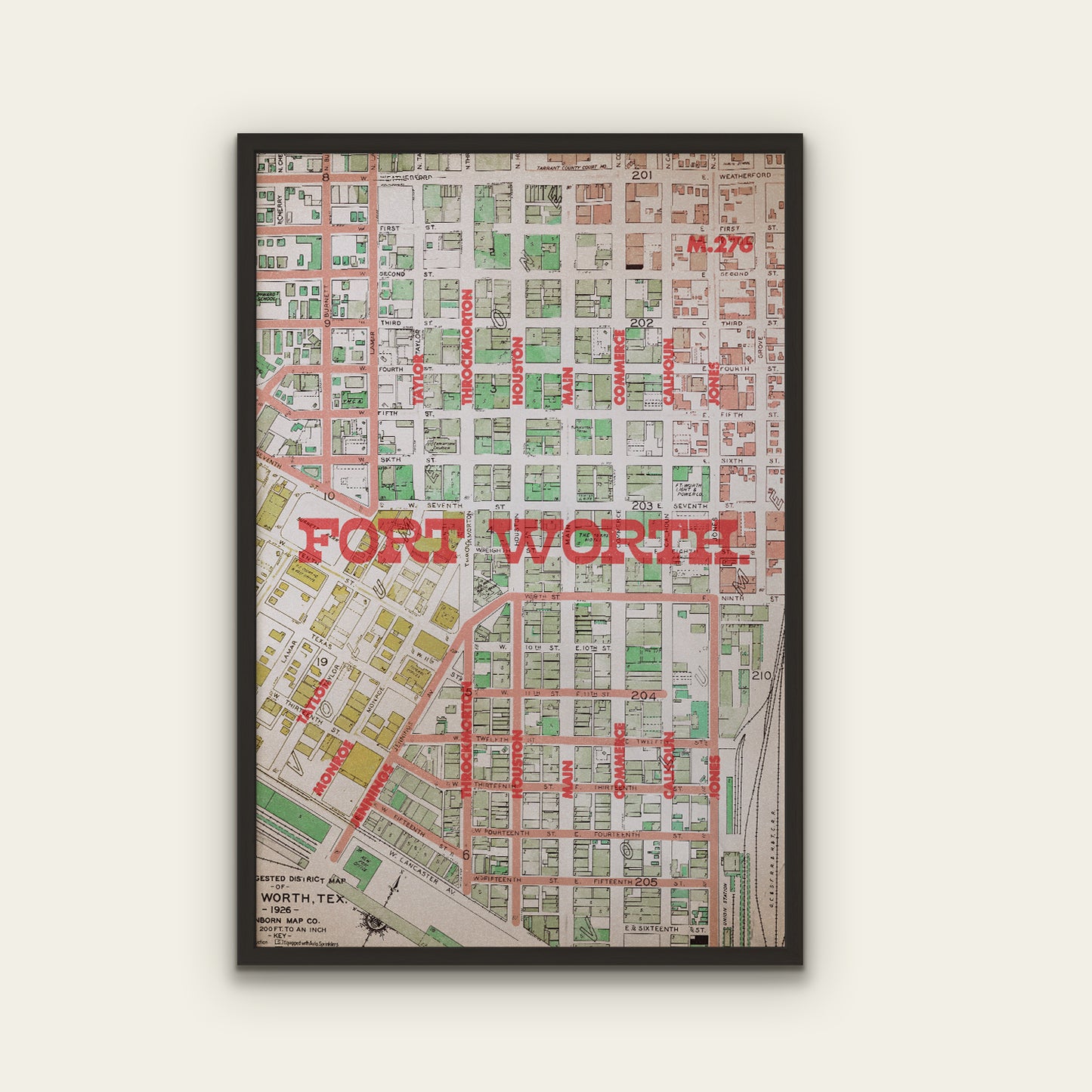 Fort Worth Map