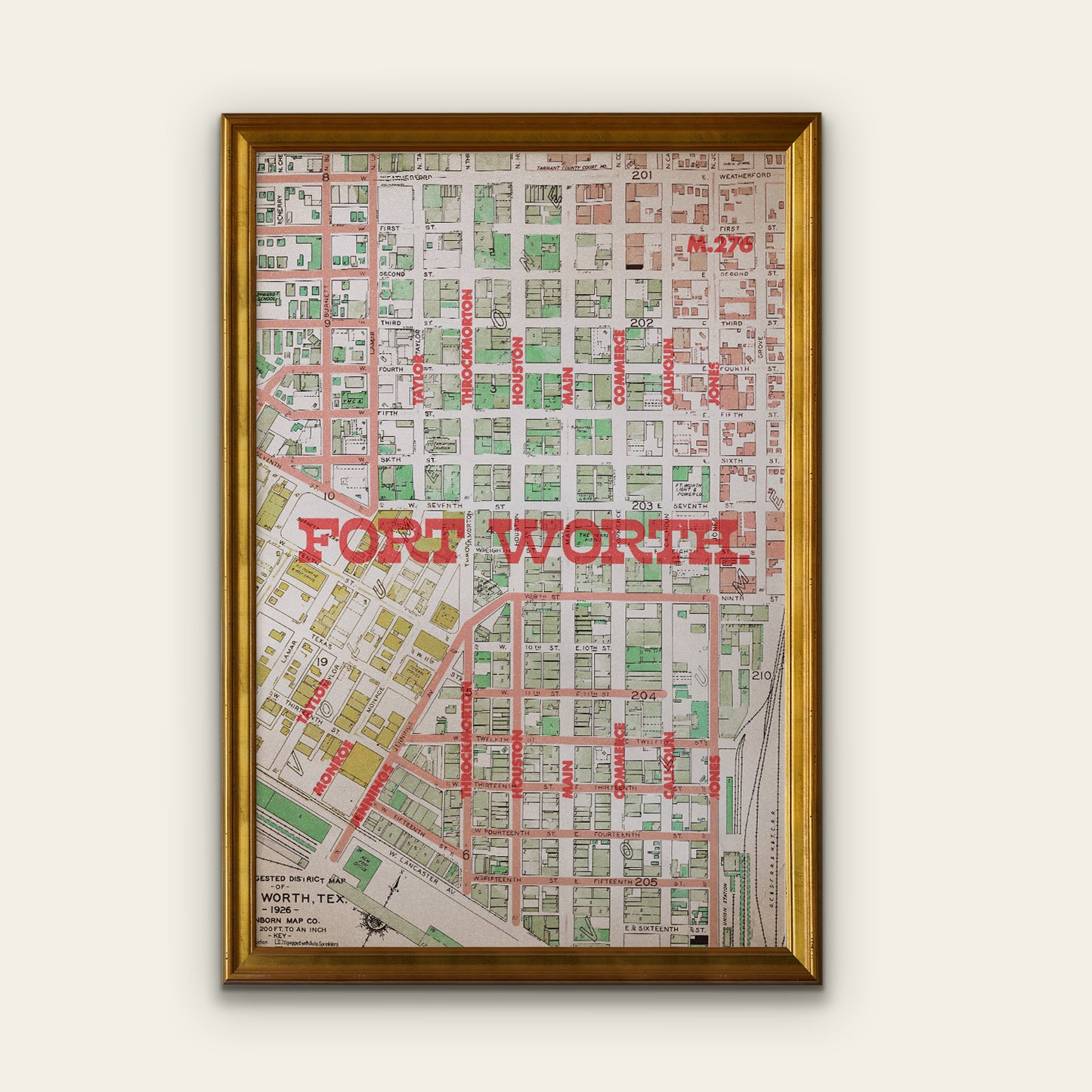 Fort Worth Map