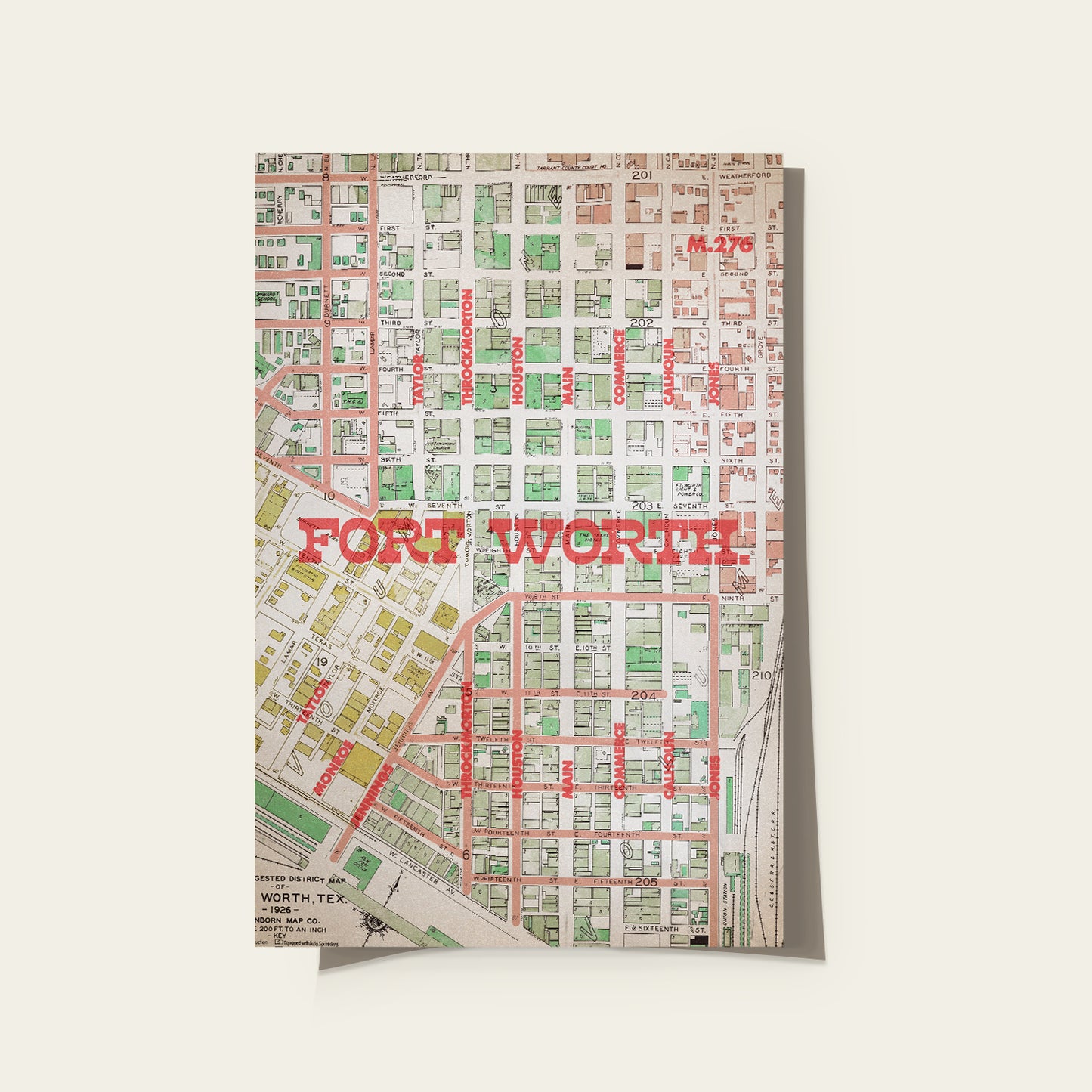 Fort Worth Map