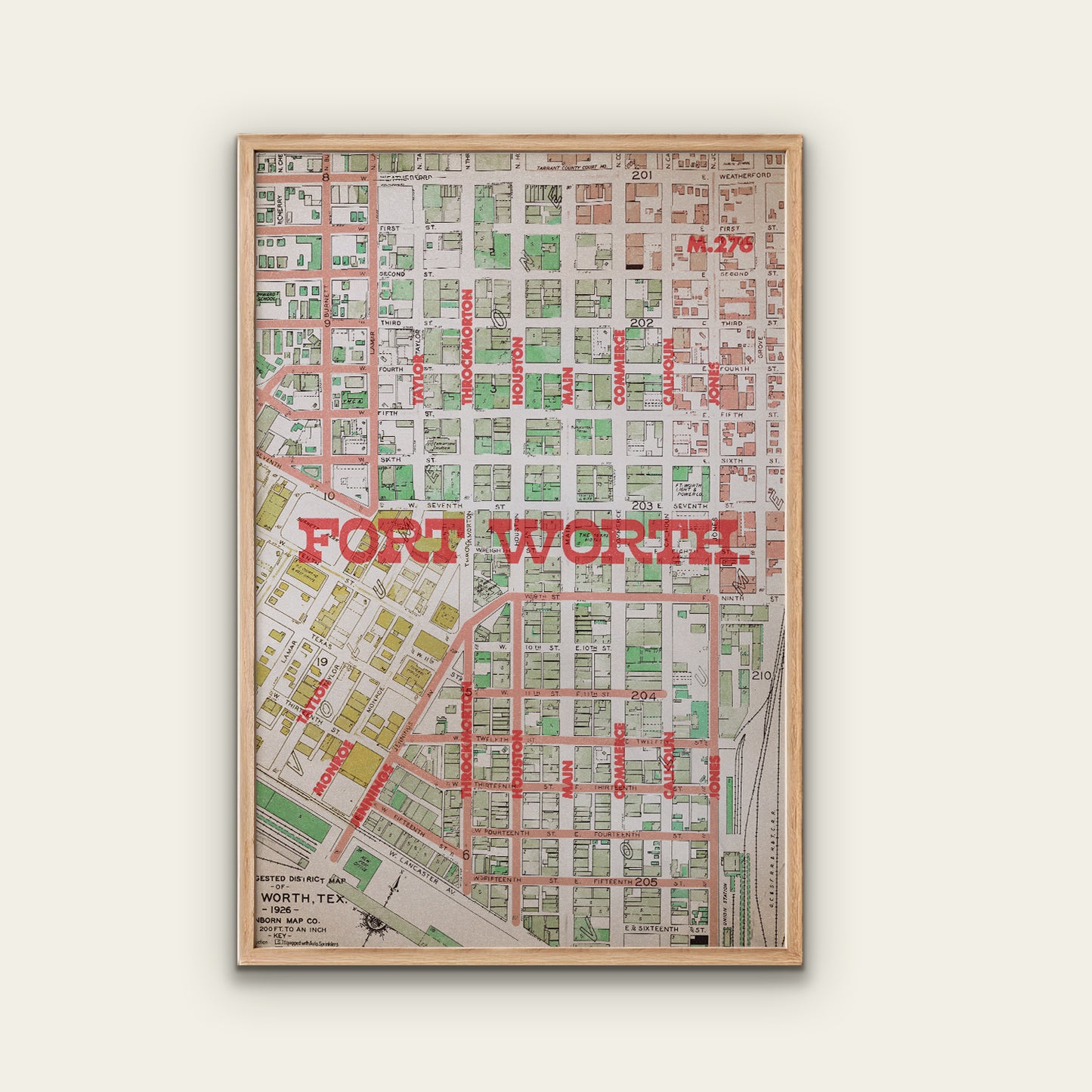 Fort Worth Map