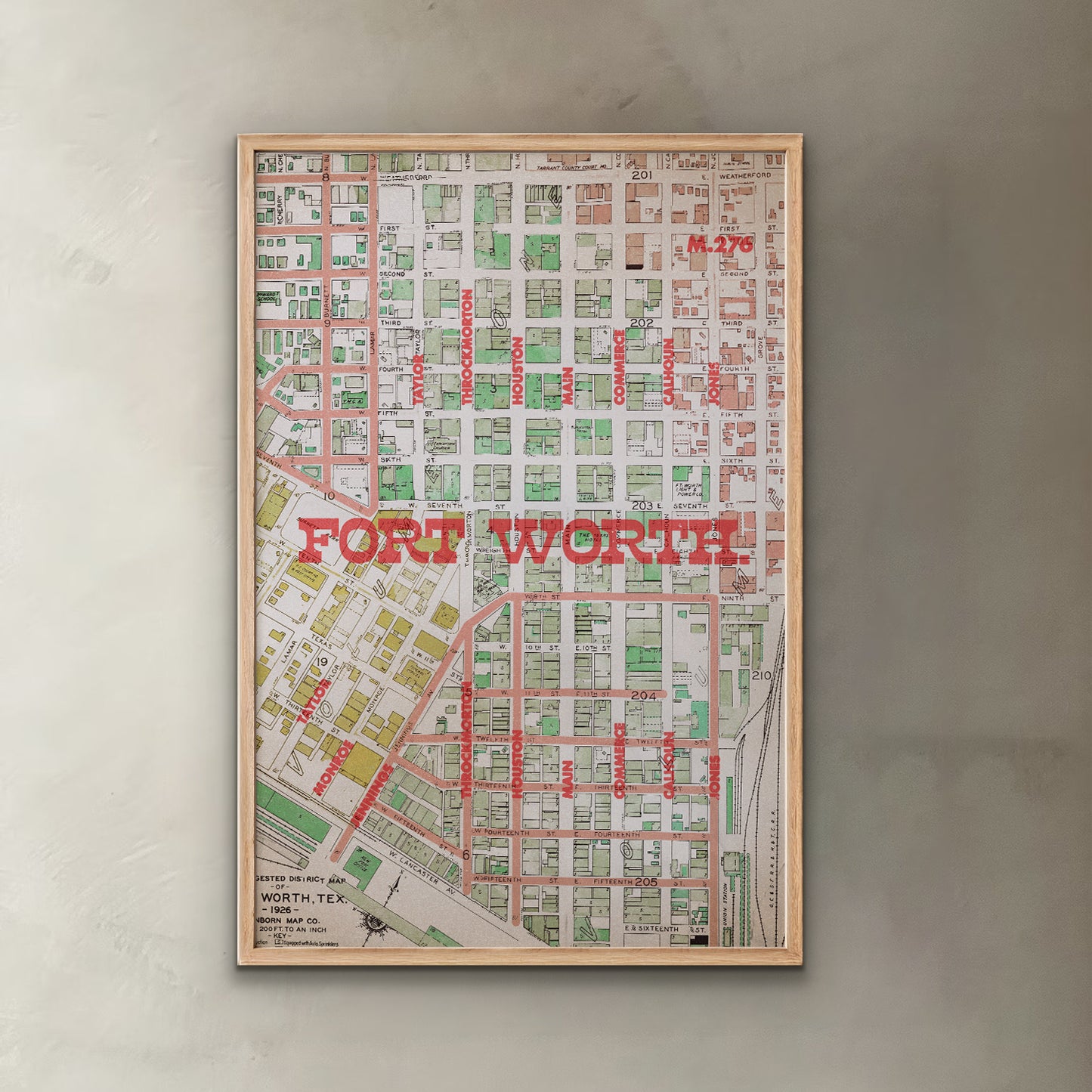 Fort Worth Map