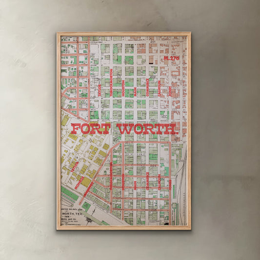Fort Worth Map
