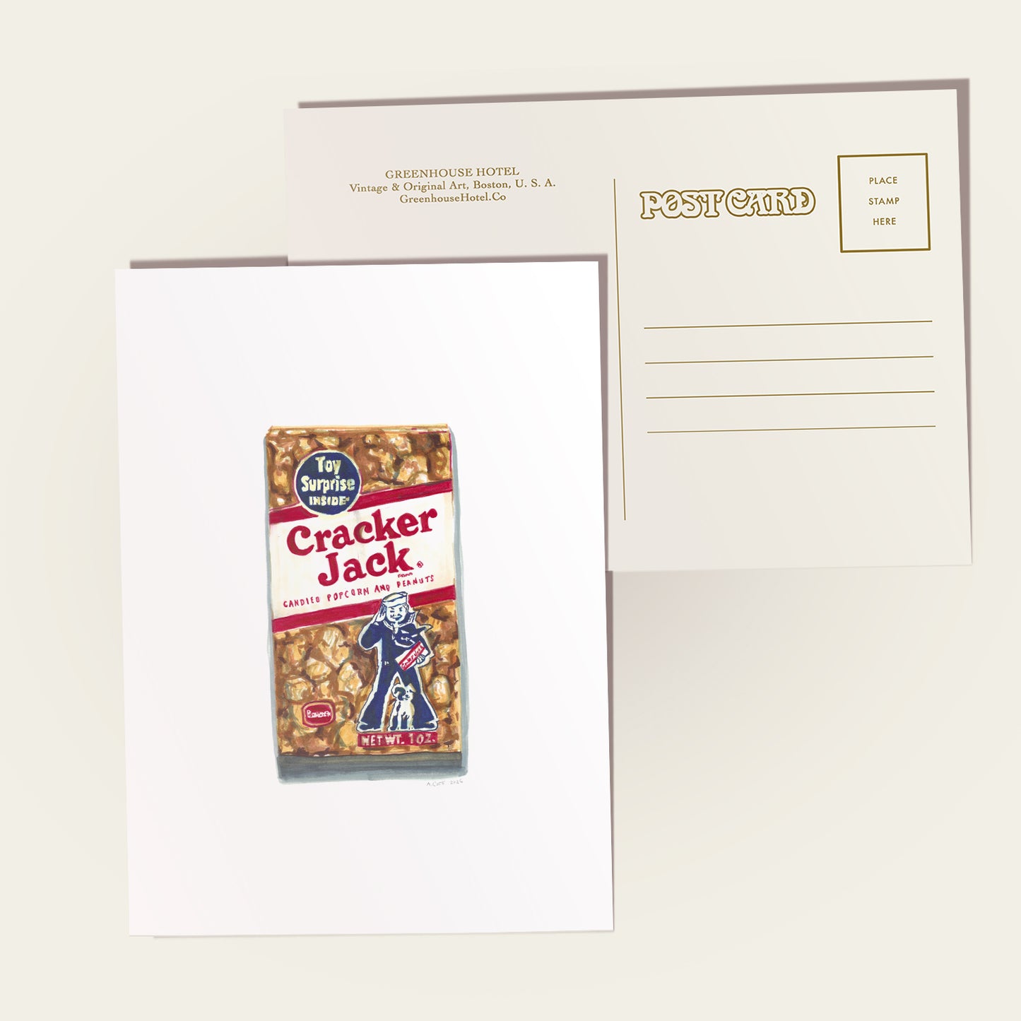 America's Favorite Snack Postcard