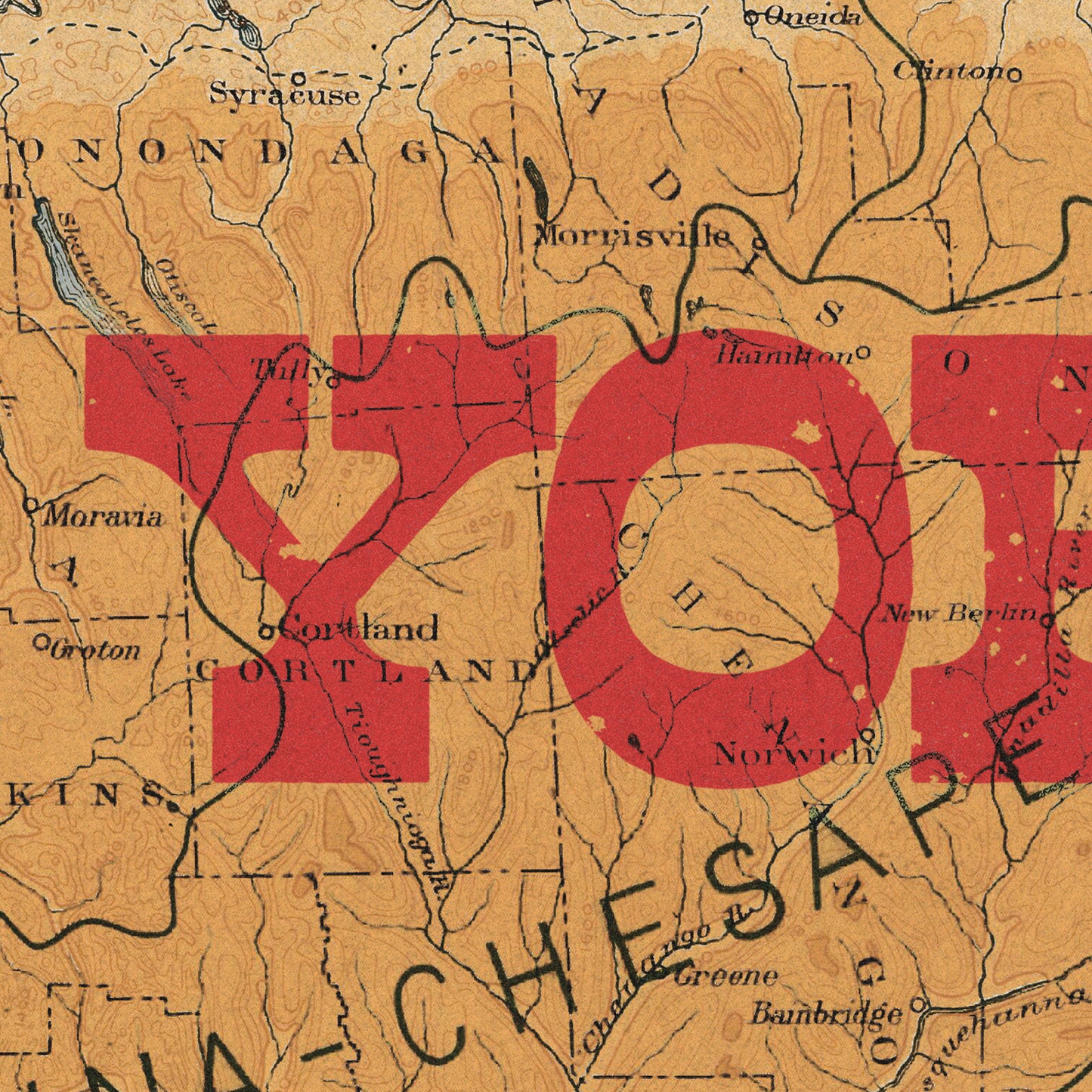 New York State Map I