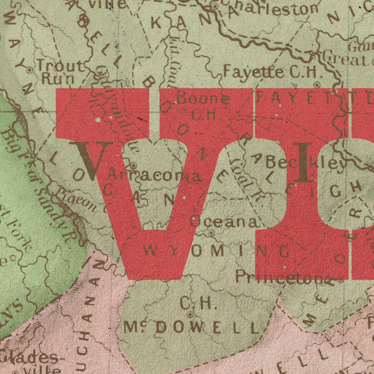 Virginia State Map