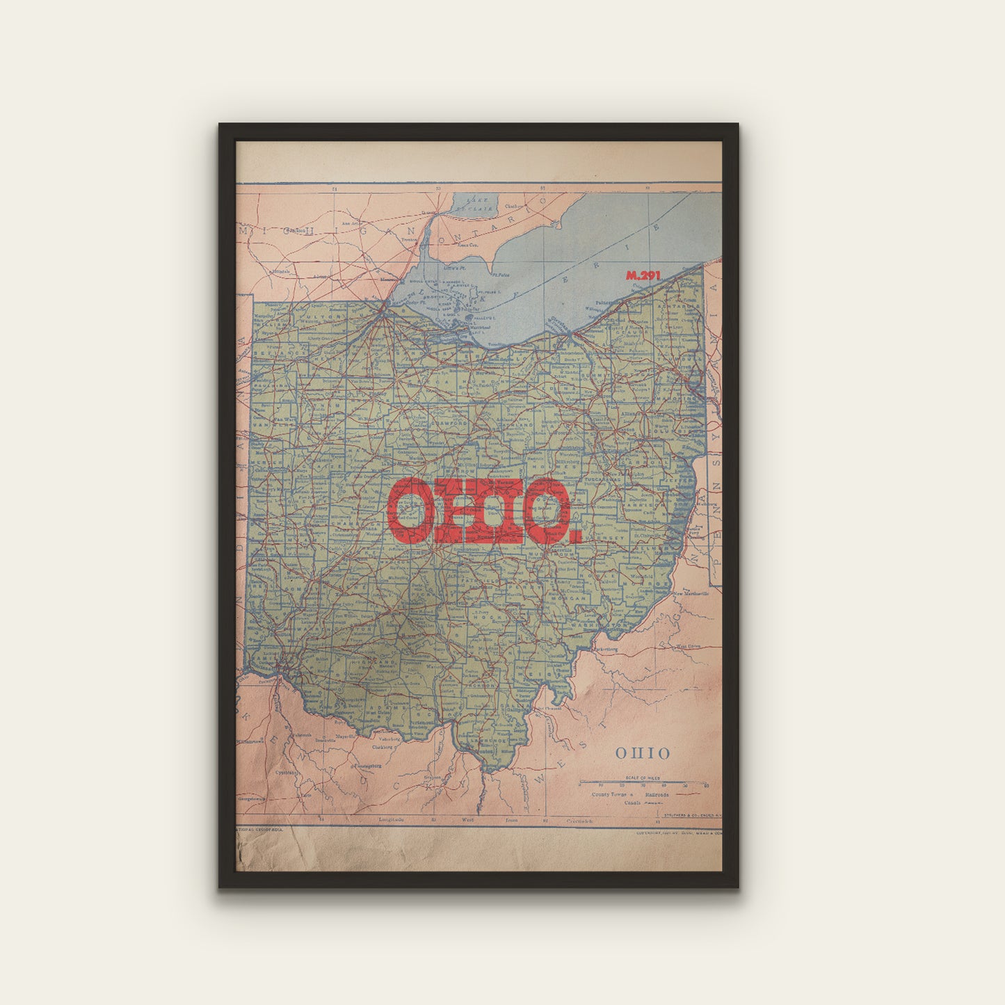 Ohio State Map