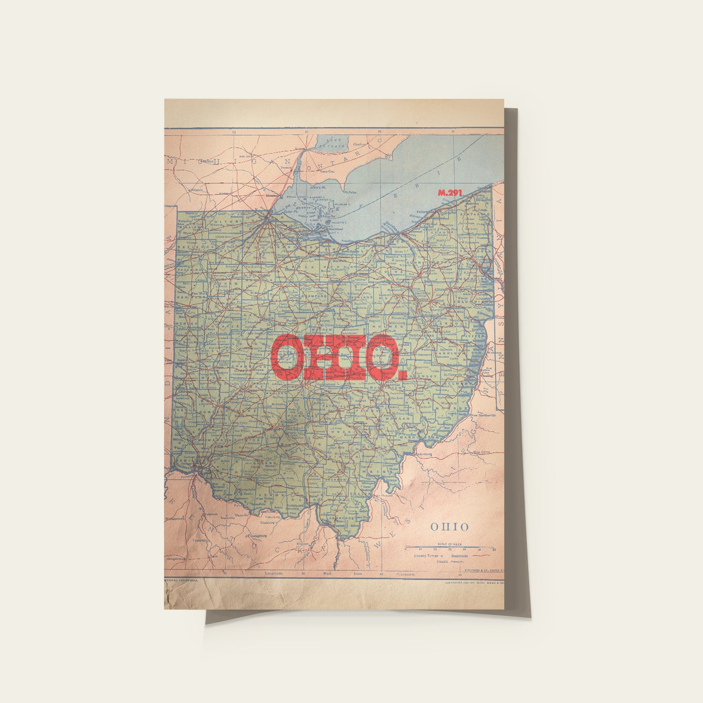 Ohio State Map