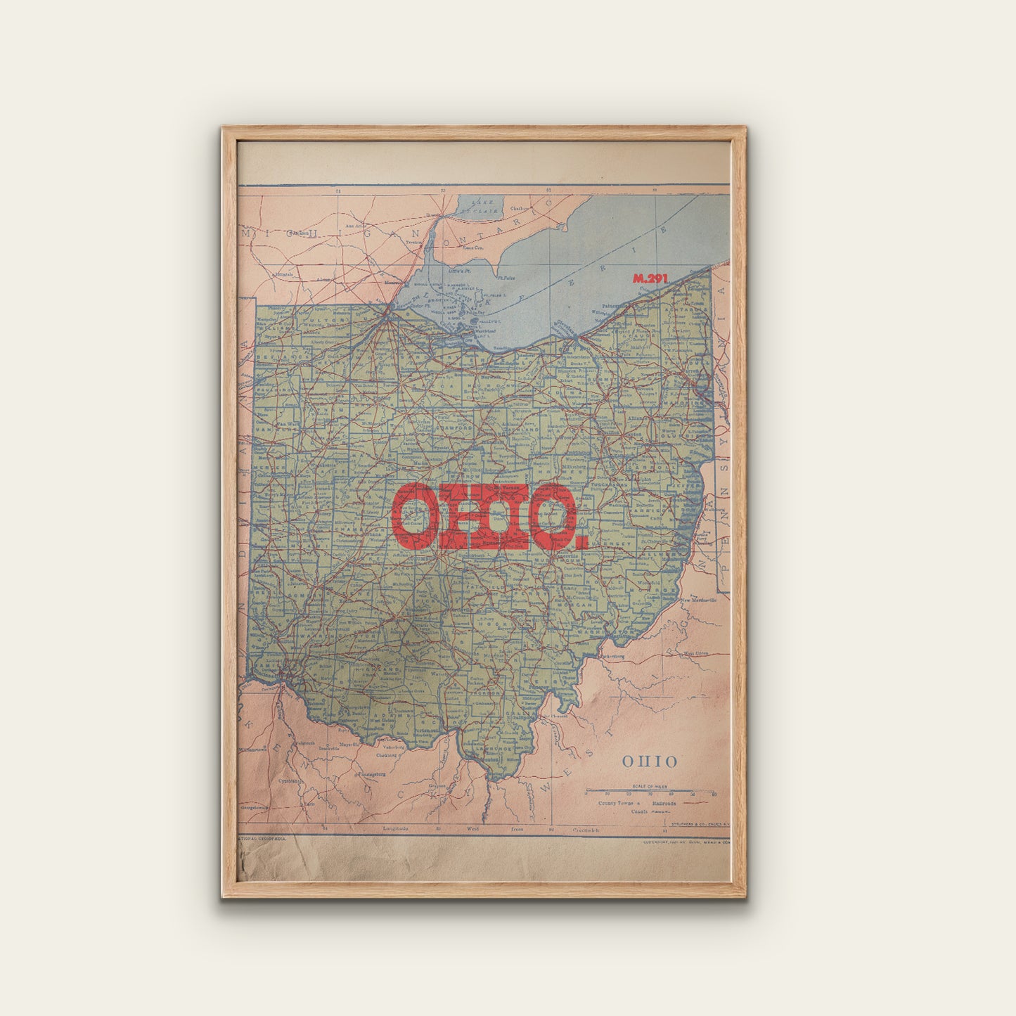 Ohio State Map