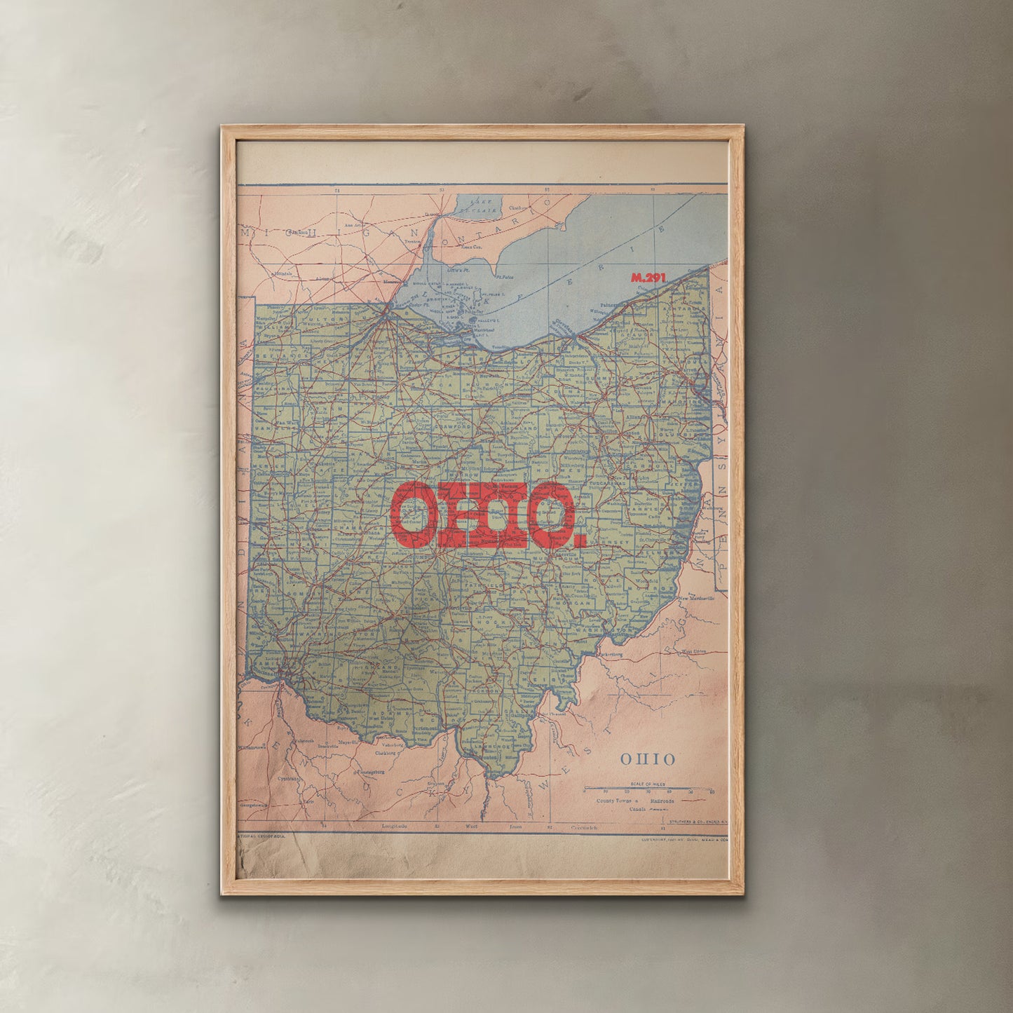 Ohio State Map