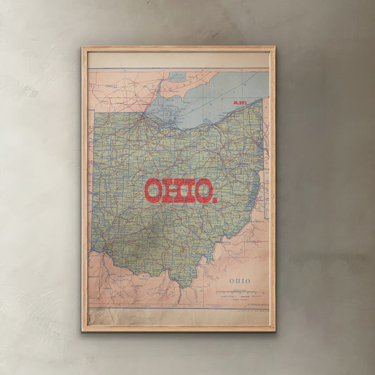 Ohio State Map
