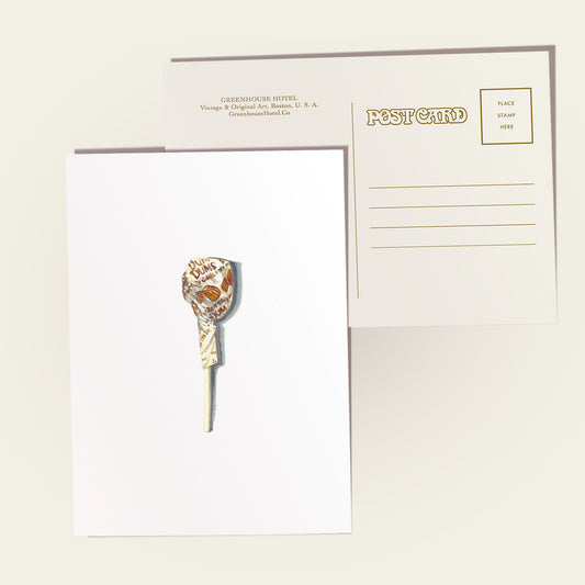 Root Beer Lollipop Postcard