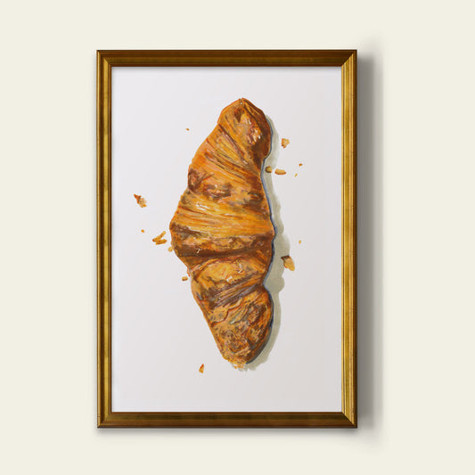 French Croissant Print