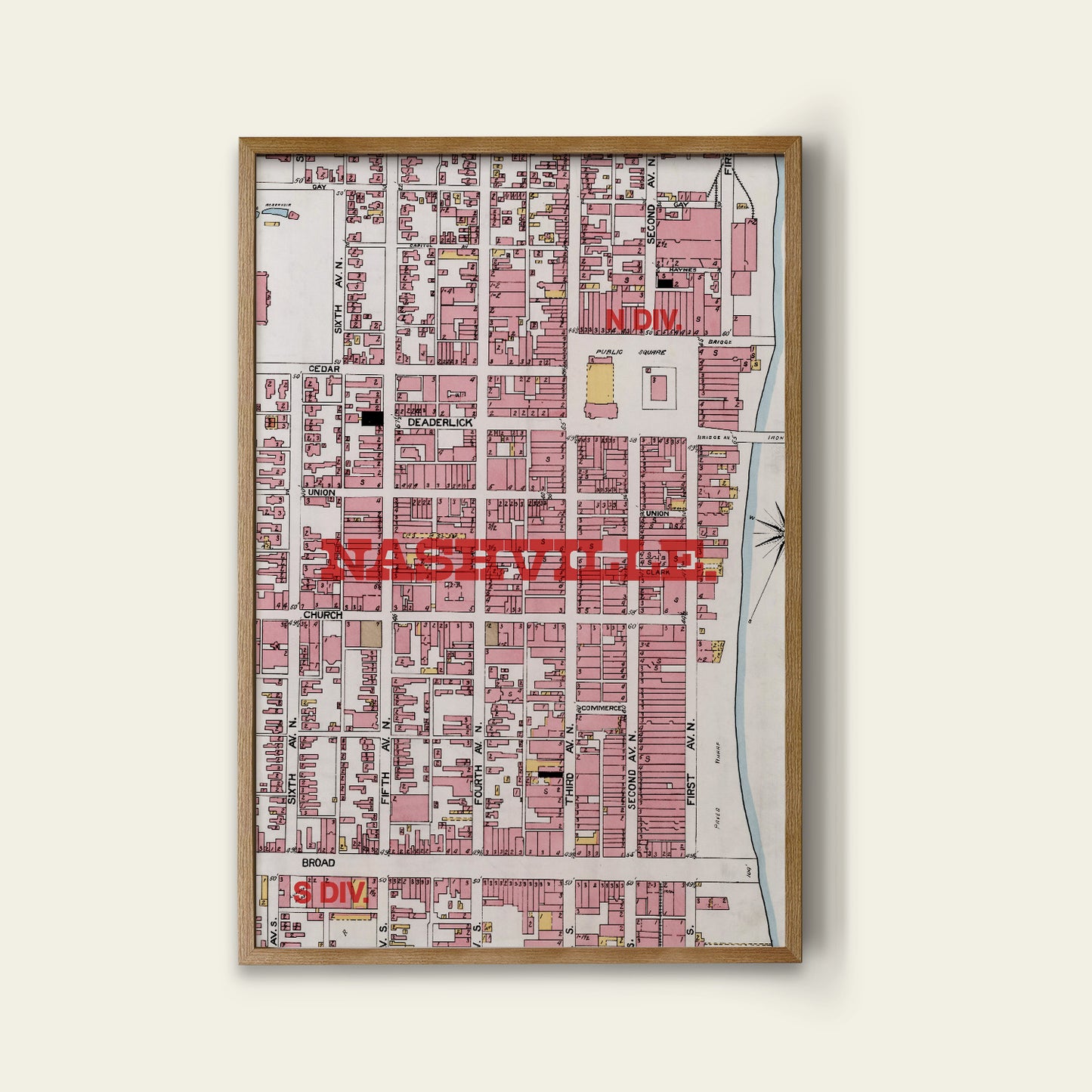 Nashville Map