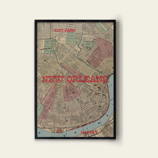 New Orleans Map