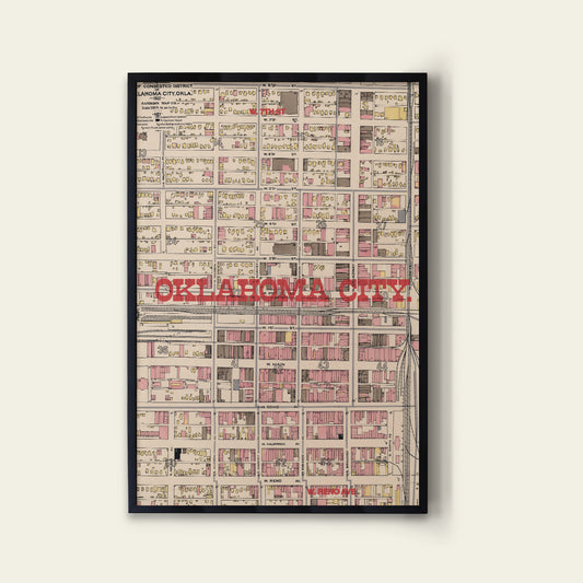 Oklahoma City Map I