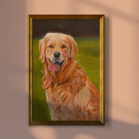 Golden Retriever Print