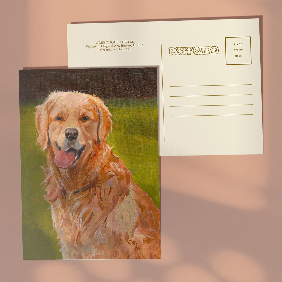 Golden Retriever Print