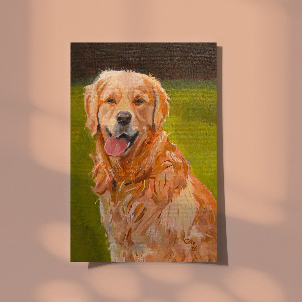 Golden Retriever Print