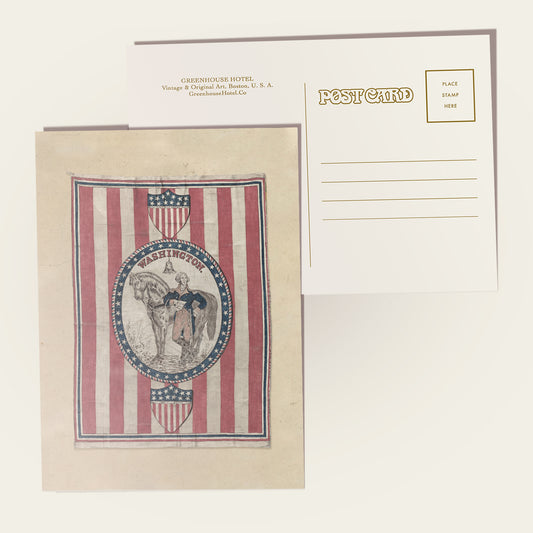 Washington Banner Postcard