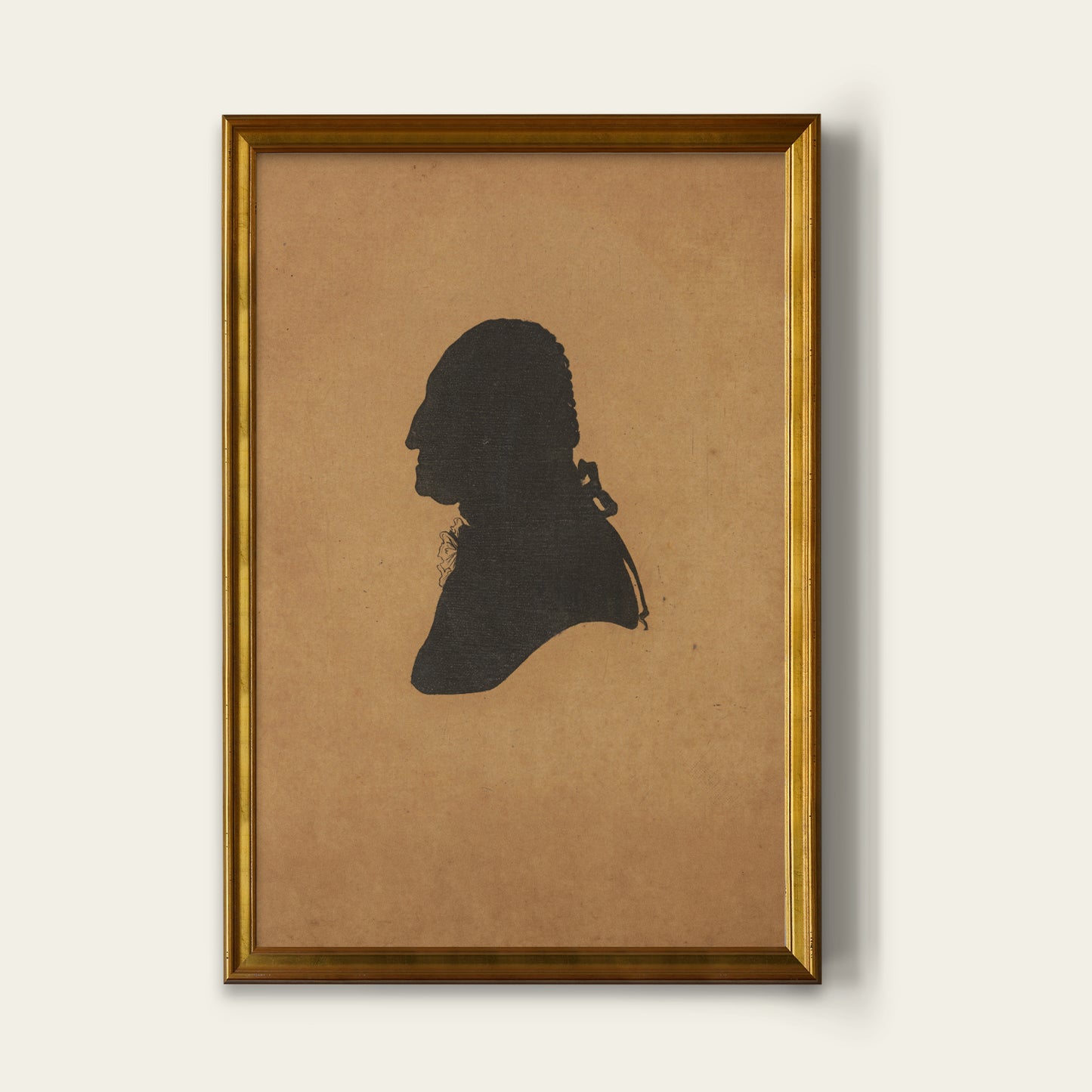 Washington Silhouette Print