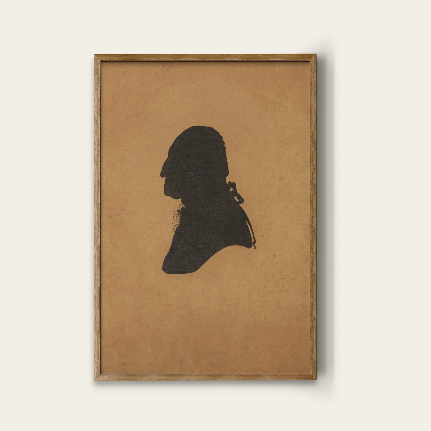 Washington Silhouette Print