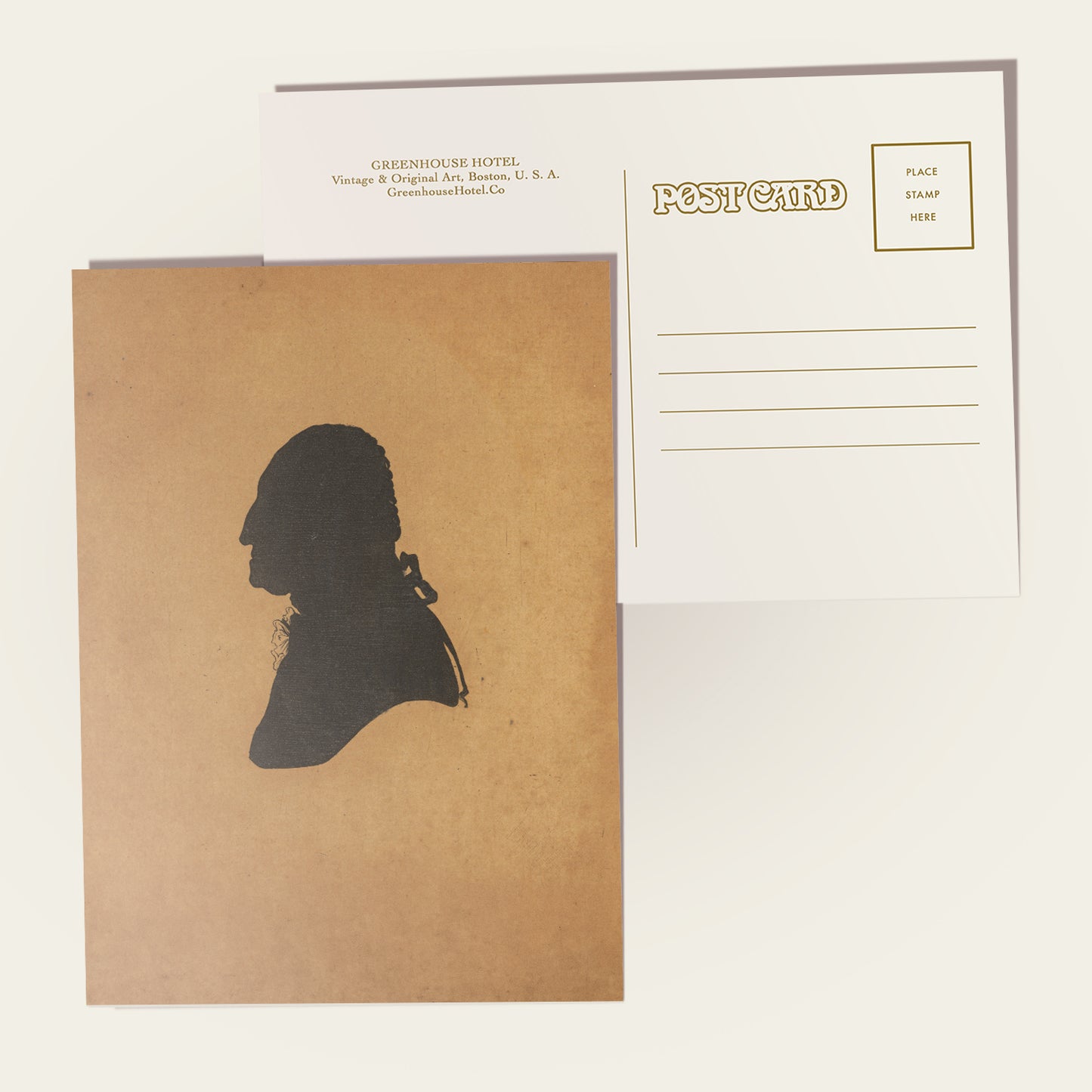 Washington Silhouette Print